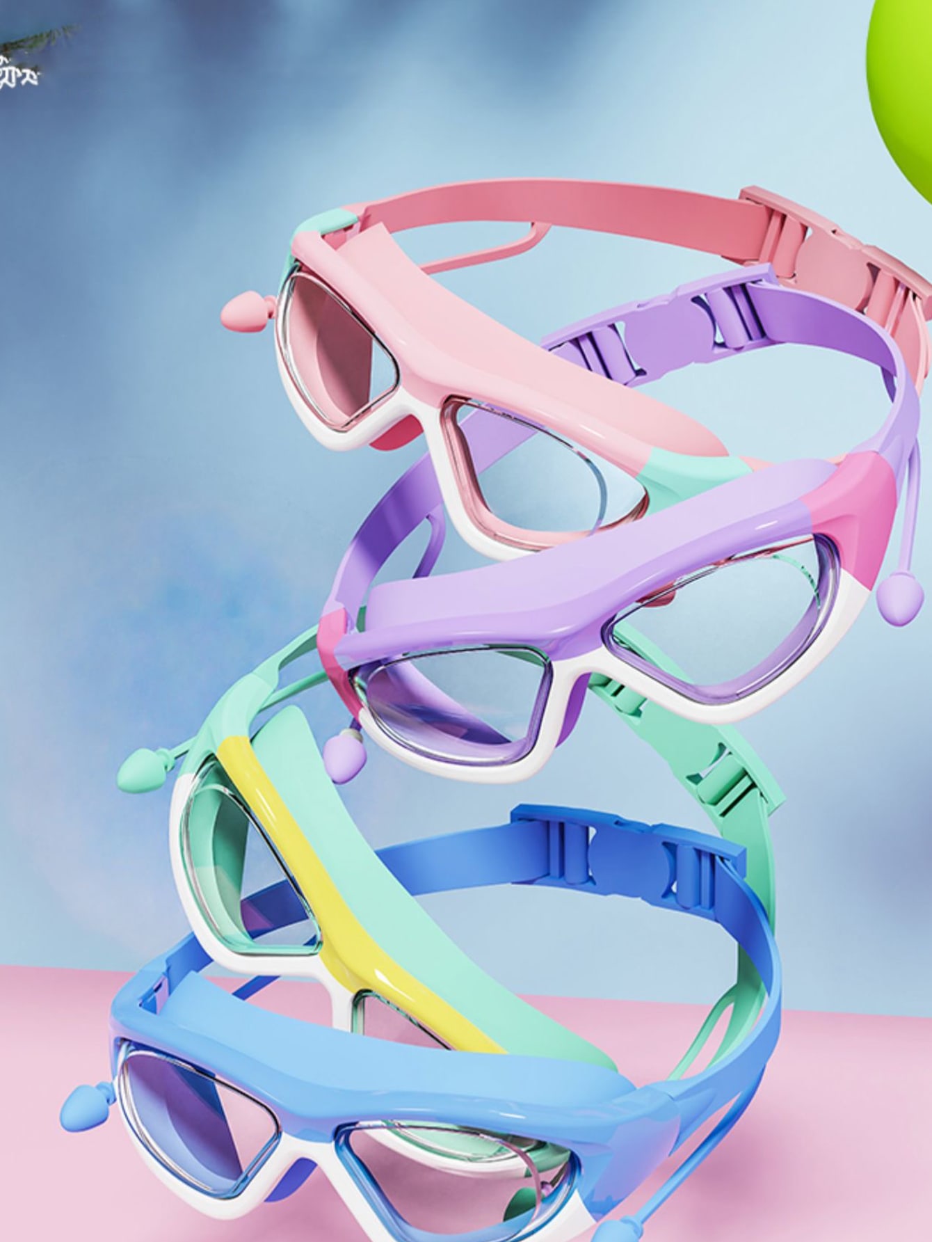 Children's High-definition Wat - Swim Goggles Anti Fog Uv ulasan dan harga