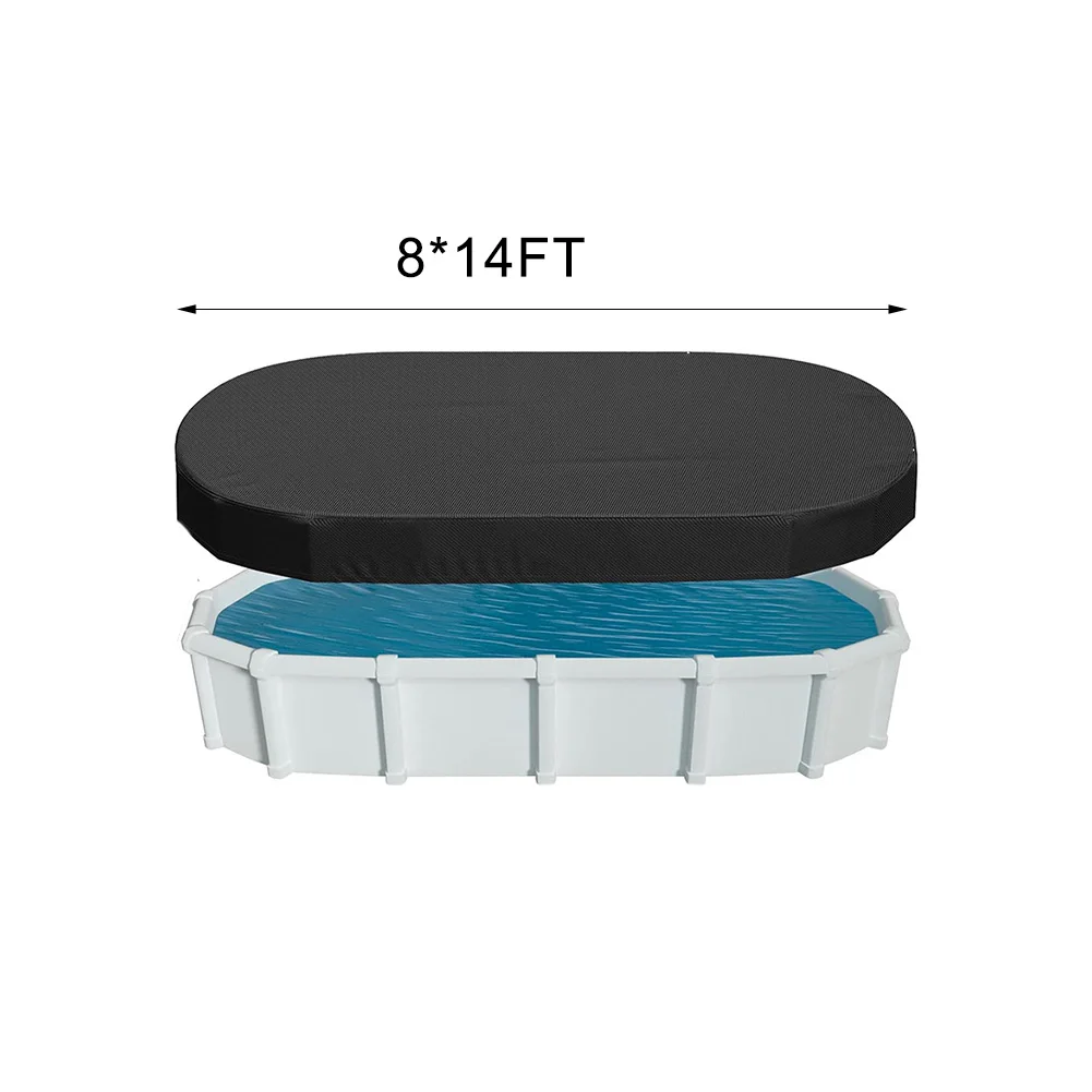 Solar Oval Pool Cover Rectangu - Pool Cover Waterproof ulasan dan harga