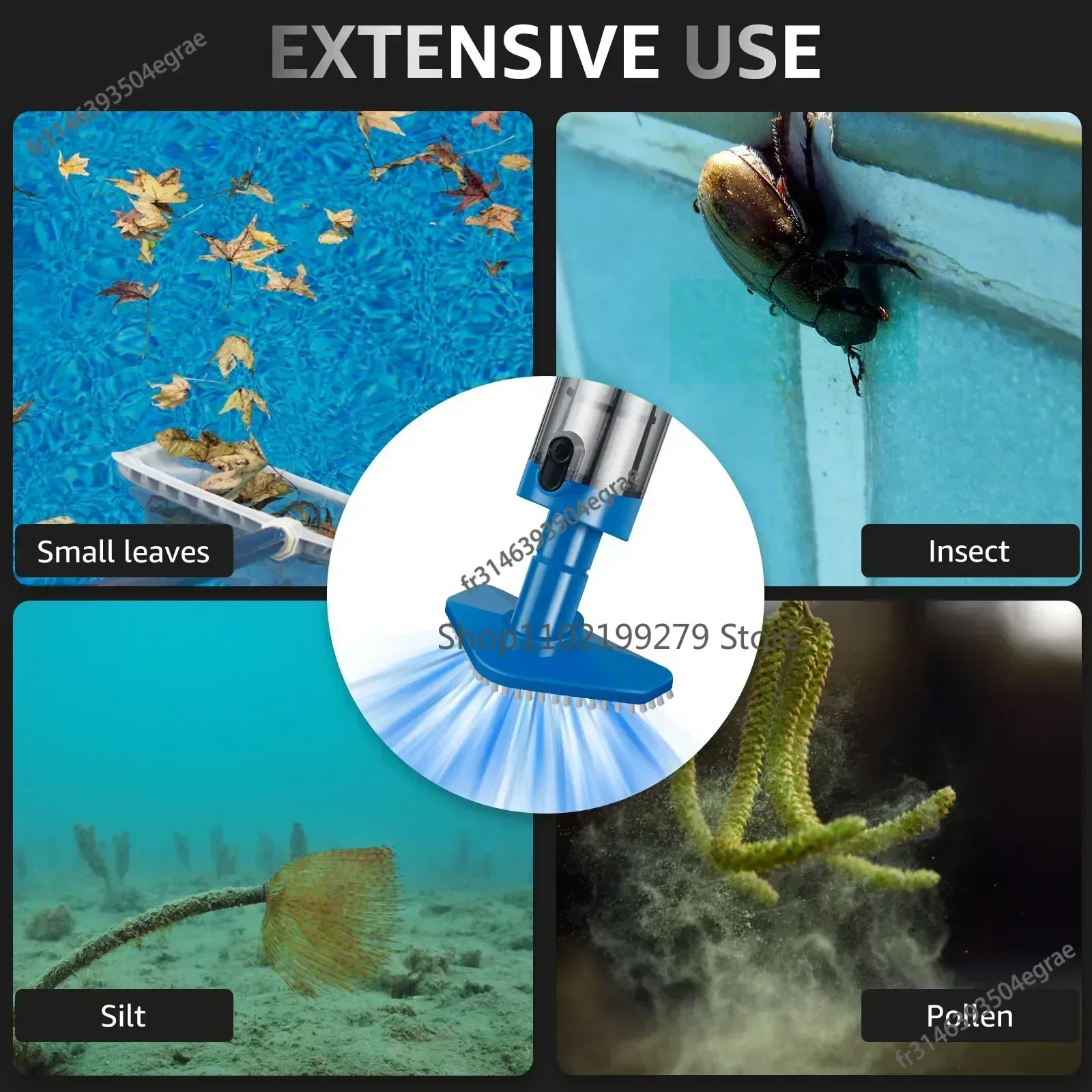 NEW Pool Vacuum Cleaner Rechar - Pool Vacuum Manual ulasan dan harga