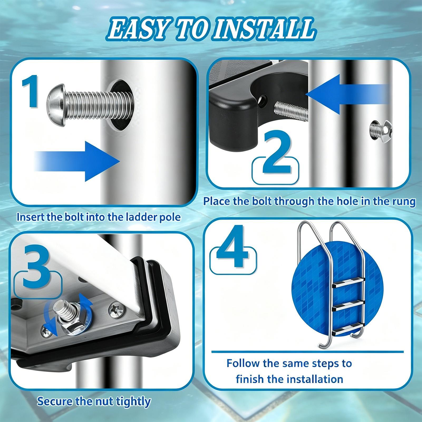 Pool Ladder Steps Replacement  - Pool Ladder Above Ground ulasan dan harga