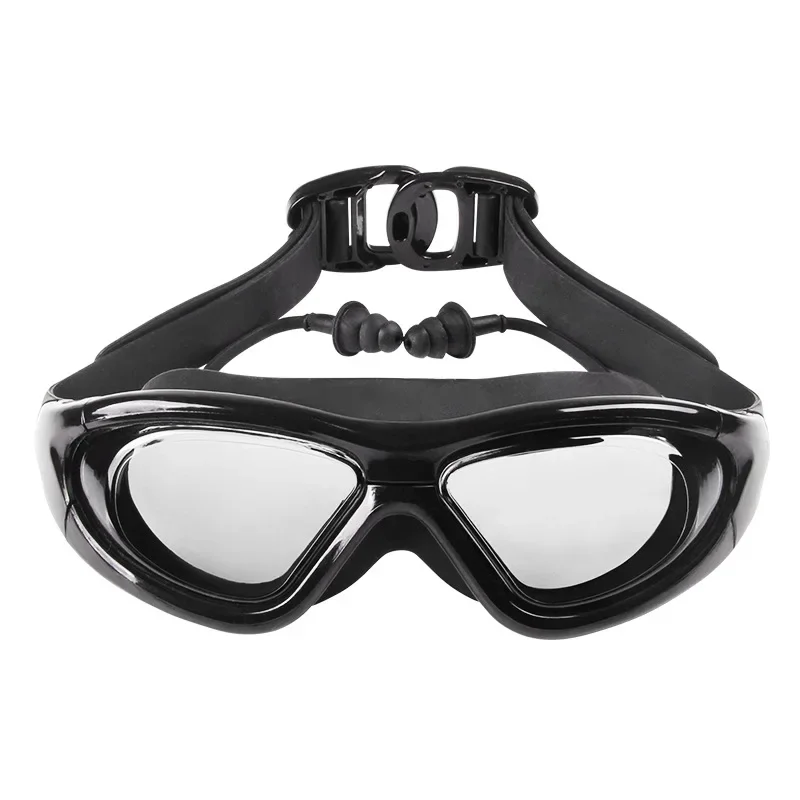 Myopia Swimming Glasses with A - Swim Goggles Anti Fog Uv ulasan dan harga