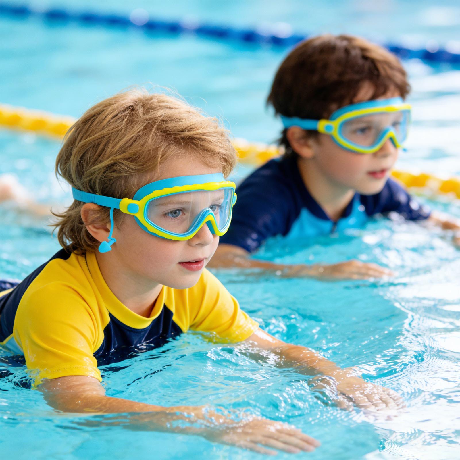 Kids Goggles For Swimming Anti - Swim Goggles Anti Fog Uv ulasan dan harga