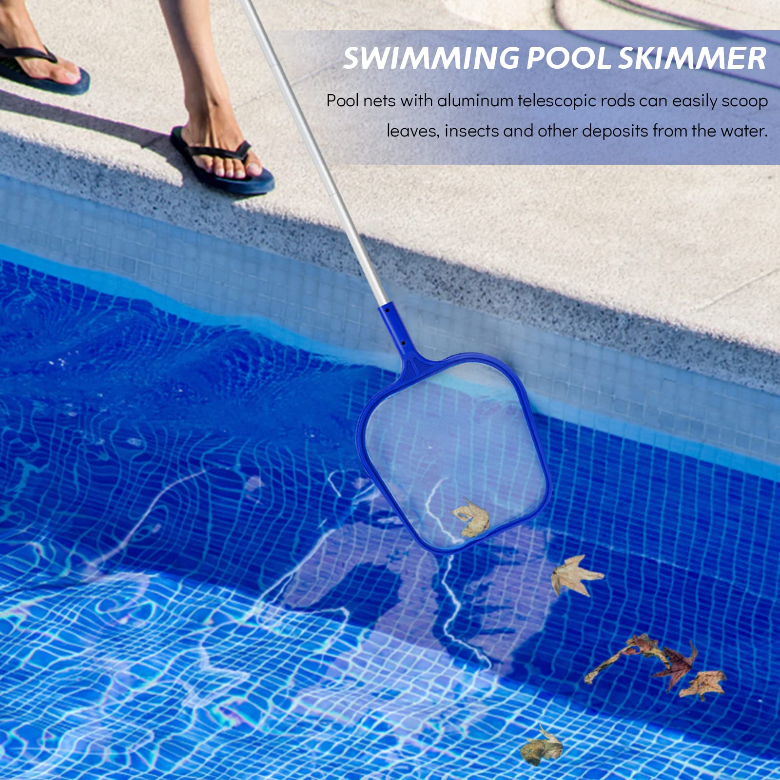 Swimming Pool Leaf Skimmer Net - Pool Skimmer Net ulasan dan harga