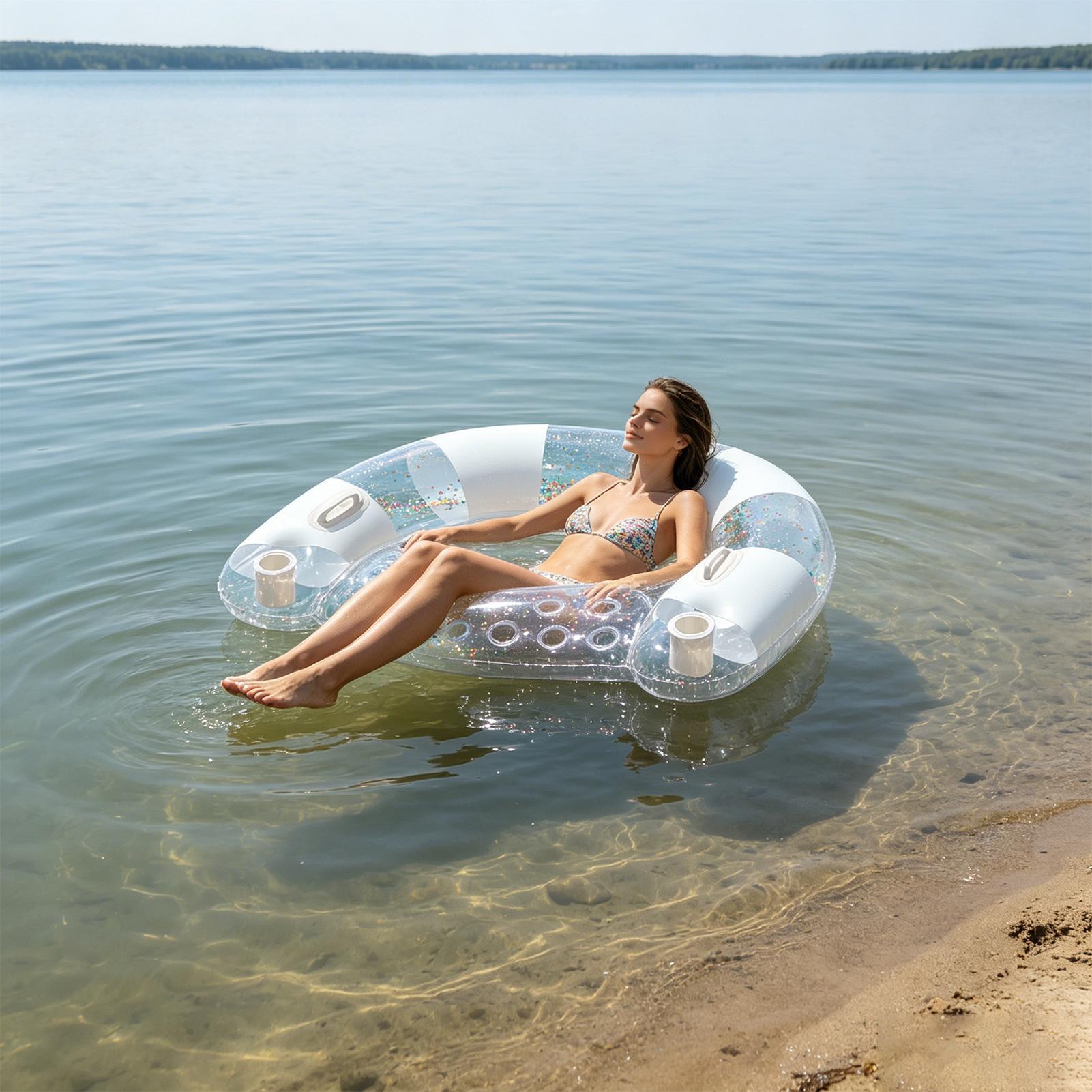 Pool Lounger Float Blow Up Lou - Pool Lounger Inflatable ulasan dan harga