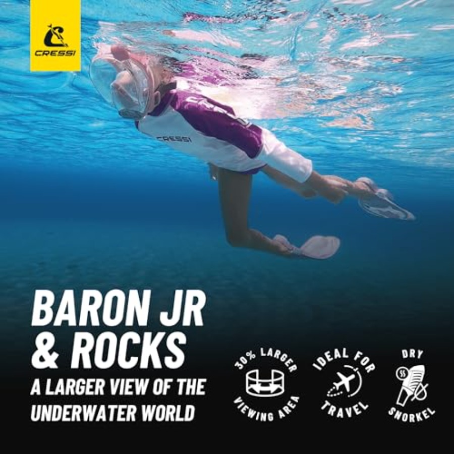 Junior snorkeling kit for kids - Snorkel Mask Full Face ulasan dan harga