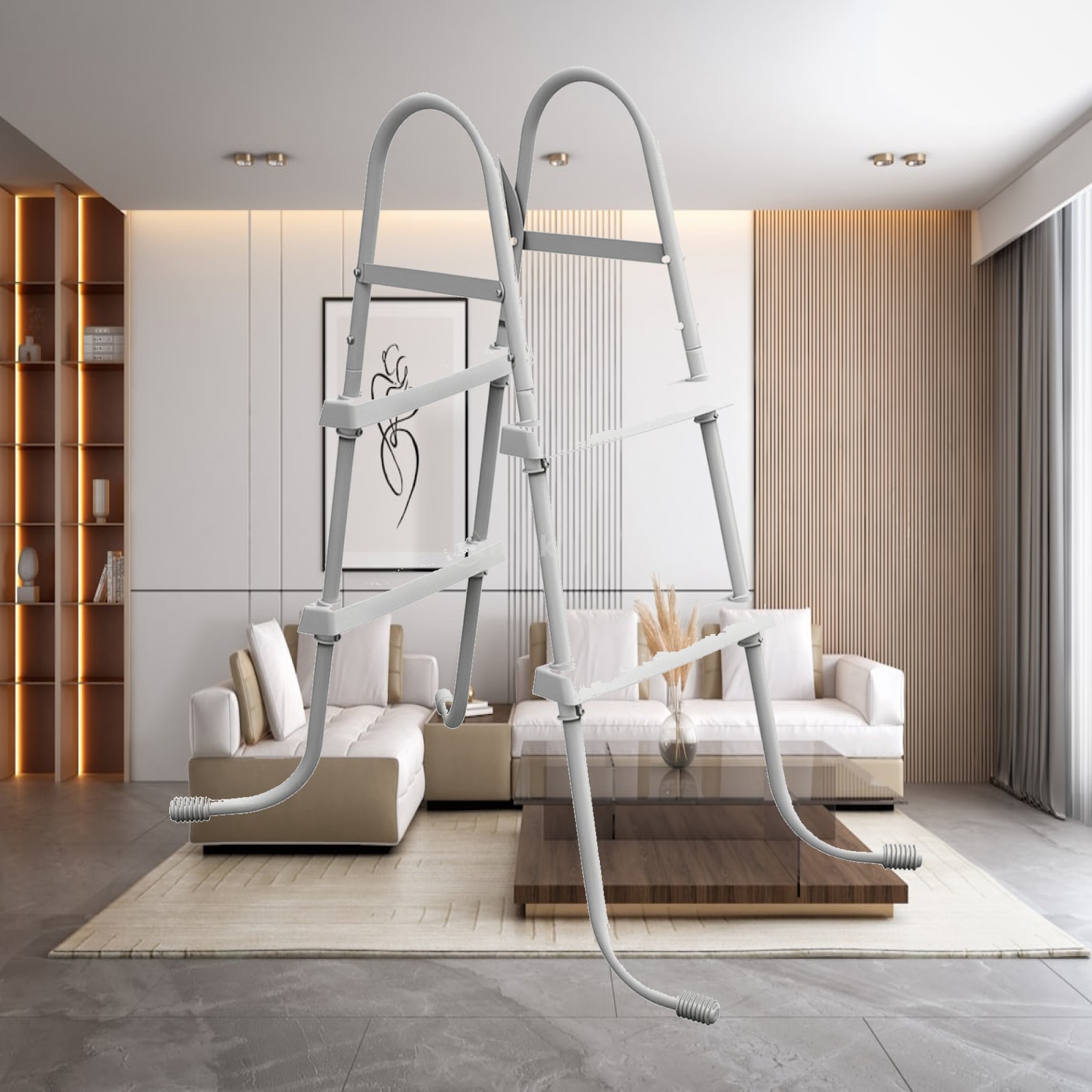A-Shape Pool Ladder Stable Abo - Pool Ladder Above Ground ulasan dan harga