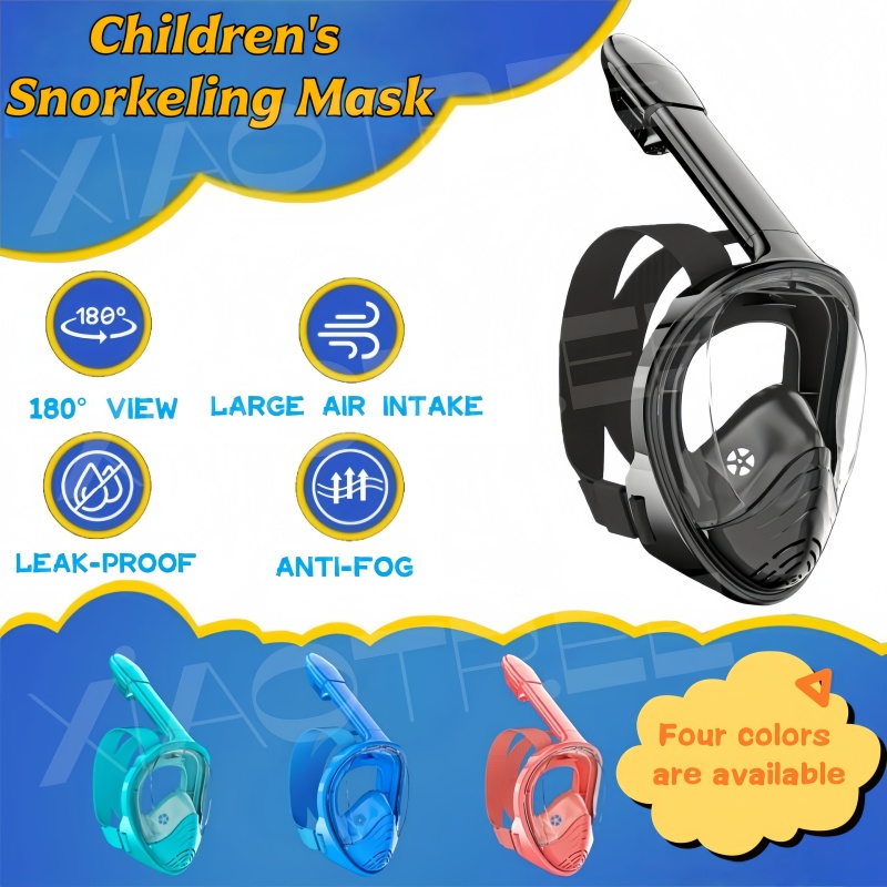 Kids Full Face Snorkel Mask fo - Snorkel Mask Full Face ulasan dan harga